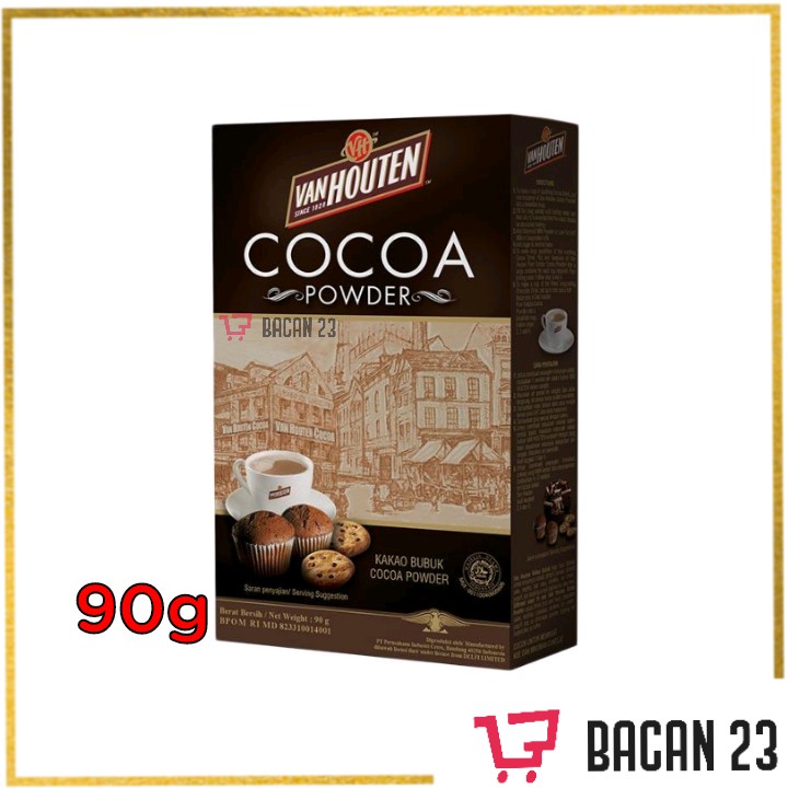 VanHouten Cocoa(90g)/ Coklat Bubuk / Bubuk Coklat / Bacan 23 - Bacan23