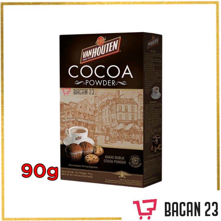 VanHouten Cocoa(90g)/ Coklat Bubuk / Bubuk Coklat / Bacan 23 - Bacan23