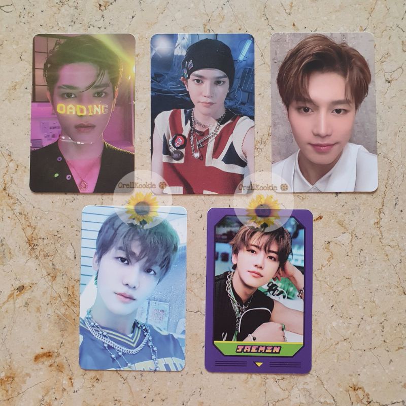 PC TAEYONG JEWEL UNIVERSE, TAEYONG NCIT NIGHT VER, TAEIL FORTUNE SCRATCH NEO CITY, JAEMIN MATCHING C