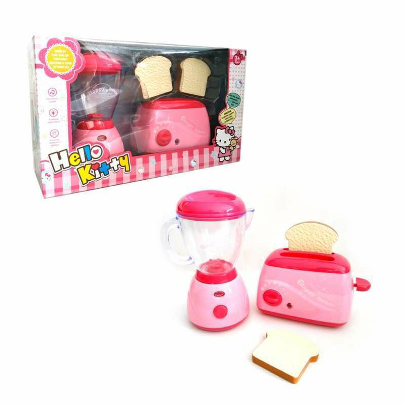 MAINAN MASAKAN JUICER TOASTER HELLO KITTY