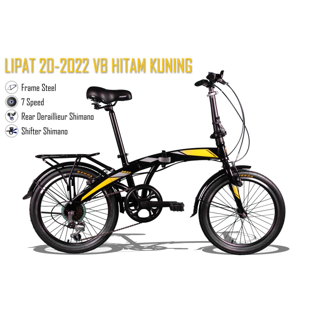 Sepeda Lipat 16 20 Phoenix 2022 v brake