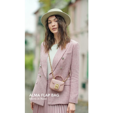 Alma Flab Bag Micro Rose
