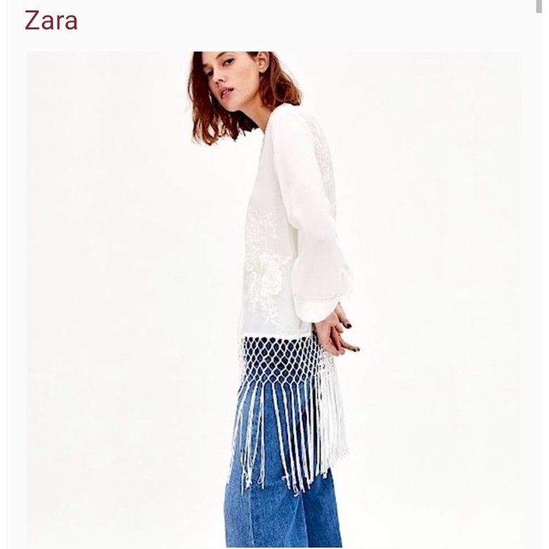 zara white Jacket