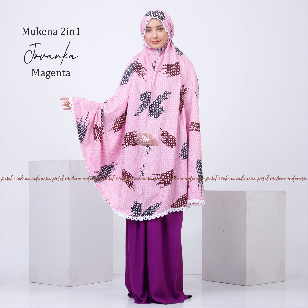 MUKENA DEWASA  2 IN 1 JOVANKA