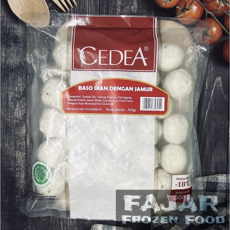 

Cedea Baso Ikan Jamur 500gr