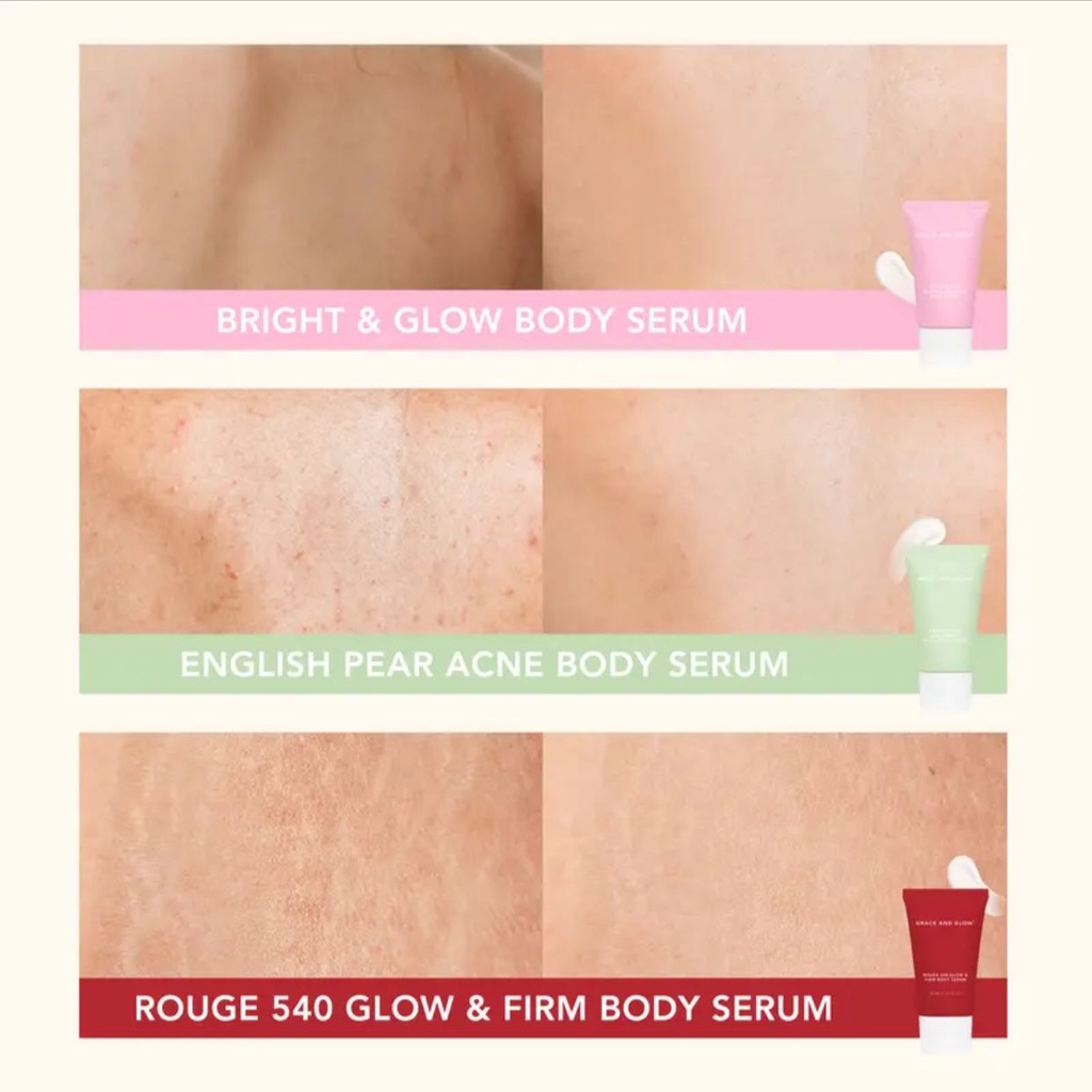 GRACE and GLOW Travel Kit | Body Wash / Body Serum