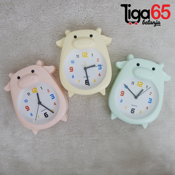 365 CLOCK #41216 Jam Meja Jam Kecil Bentuk Lucu