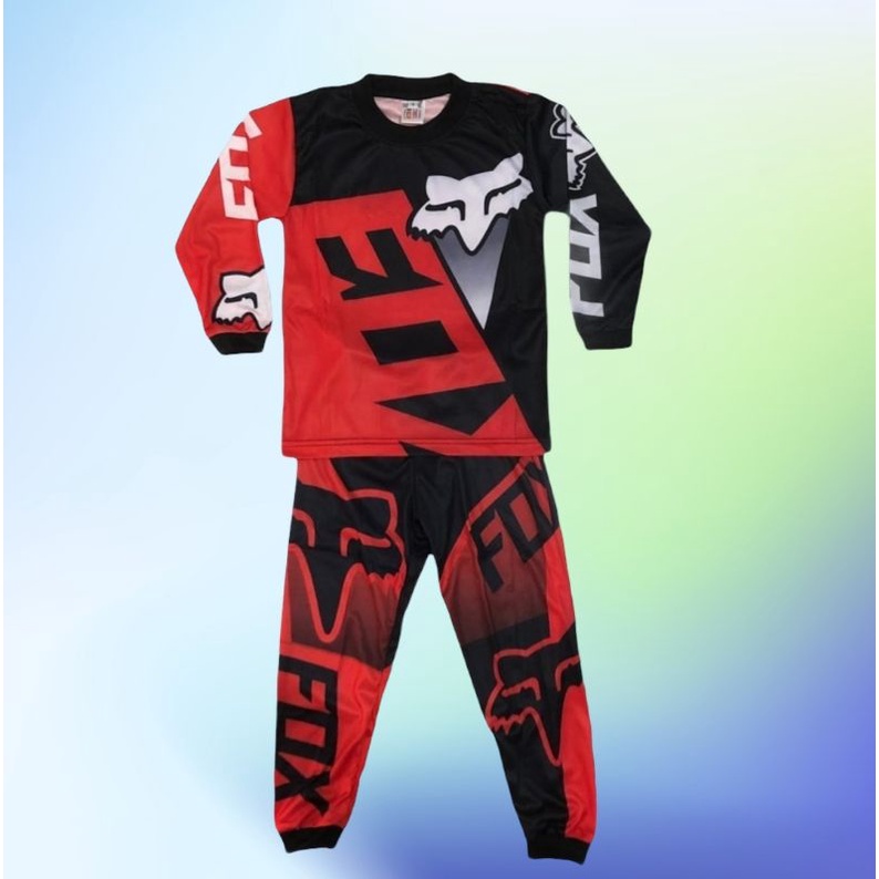 SETELAN JERSEY MOTOR CROSS, SETELAN BAJU ANAK MOTOR BALAP, SETELAN BAJU ANAK MOTOR TRAIL