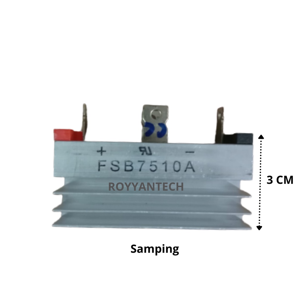 DIODA 75A DIODE 75 A DIODA BRIDGE 75A FSB 7510 KIPROK 75 AMPER