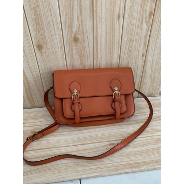 Steve Madden sling bag / postman bag orange second…