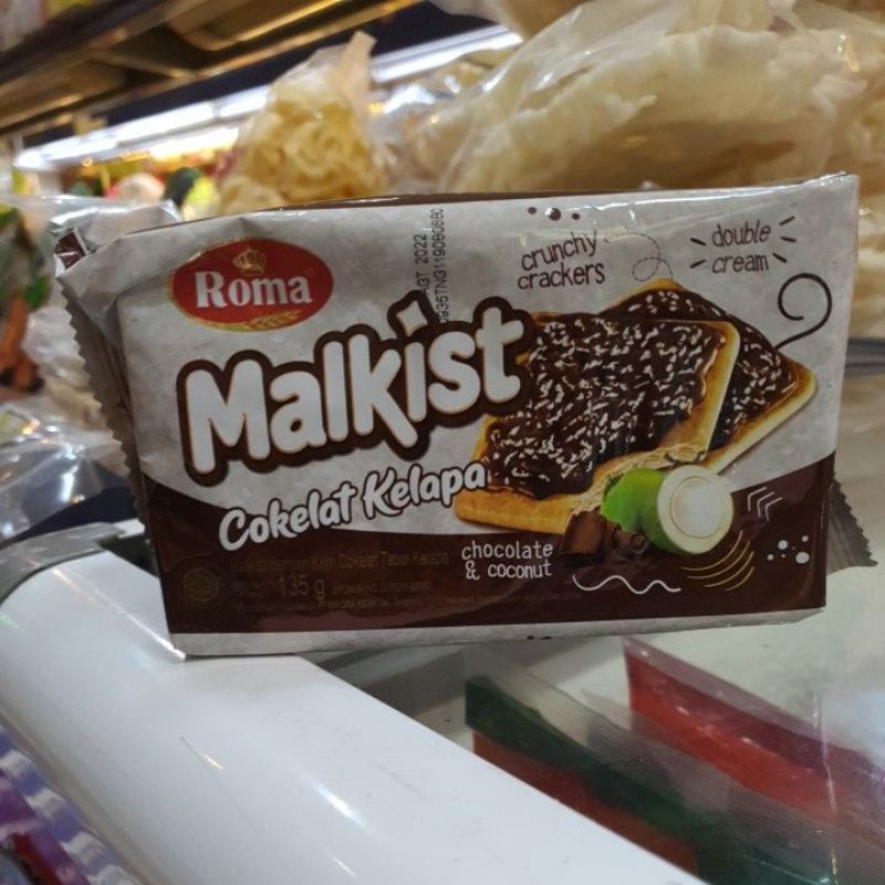 

Roma Malkist Cokelat Kelapa ( Chocolate & Coconut )95gr