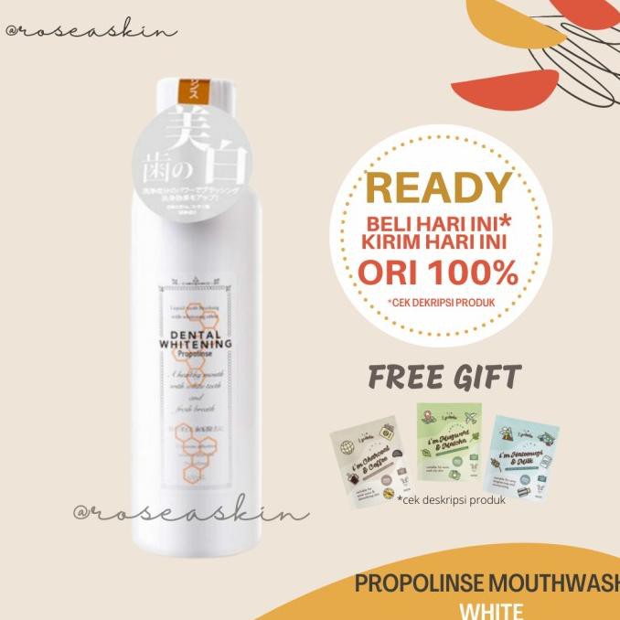 Propolinse Mouthwash 600ml Original Japan Whitening