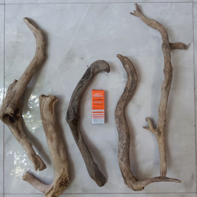 Akar kayu santigi laut aquascape - size S / kayu aquarium