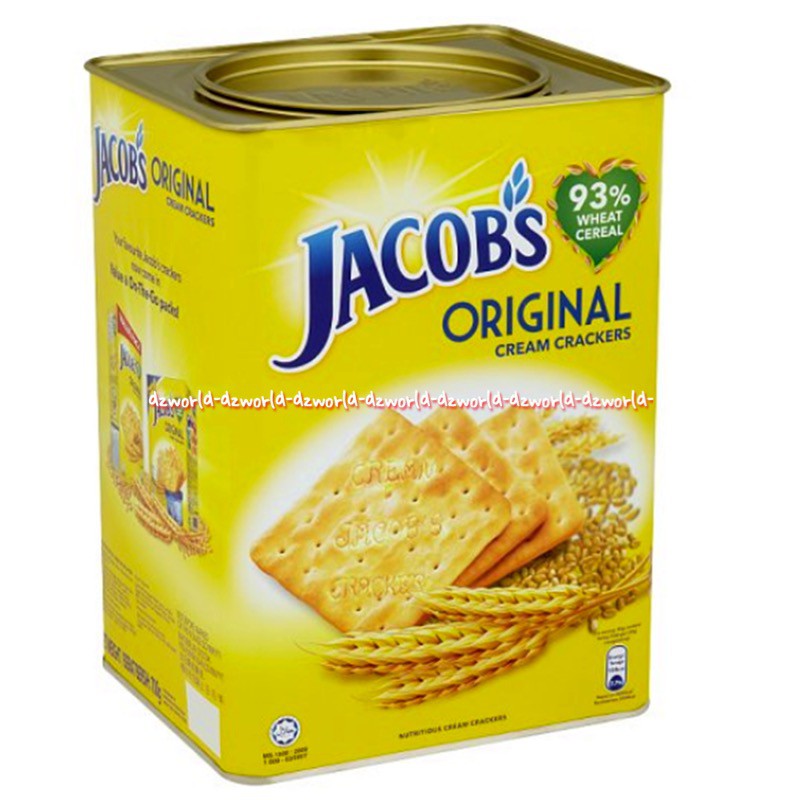 Jual Jacobs Original Cream Crackers Biscuit Gr Biskuit Snack Krim