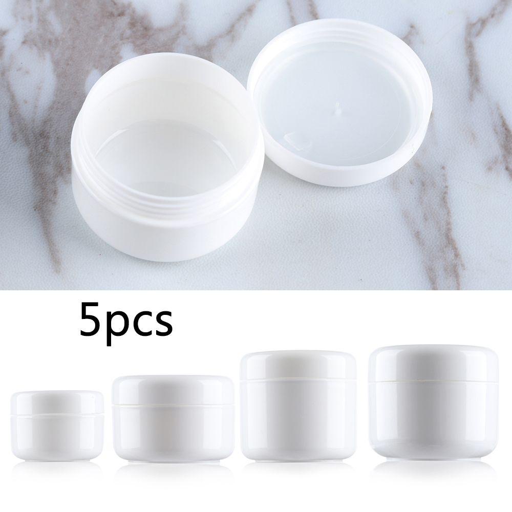 POPULAR Populer Toples Cream Wajah Plastik Makeup Lip Balm Pot Botol Kosmetik