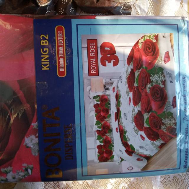 Sprei bonita king size-royal rose