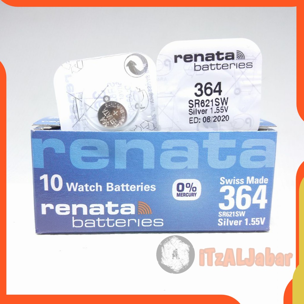 Baterai Renata 364 batre Renata SR621SW Original