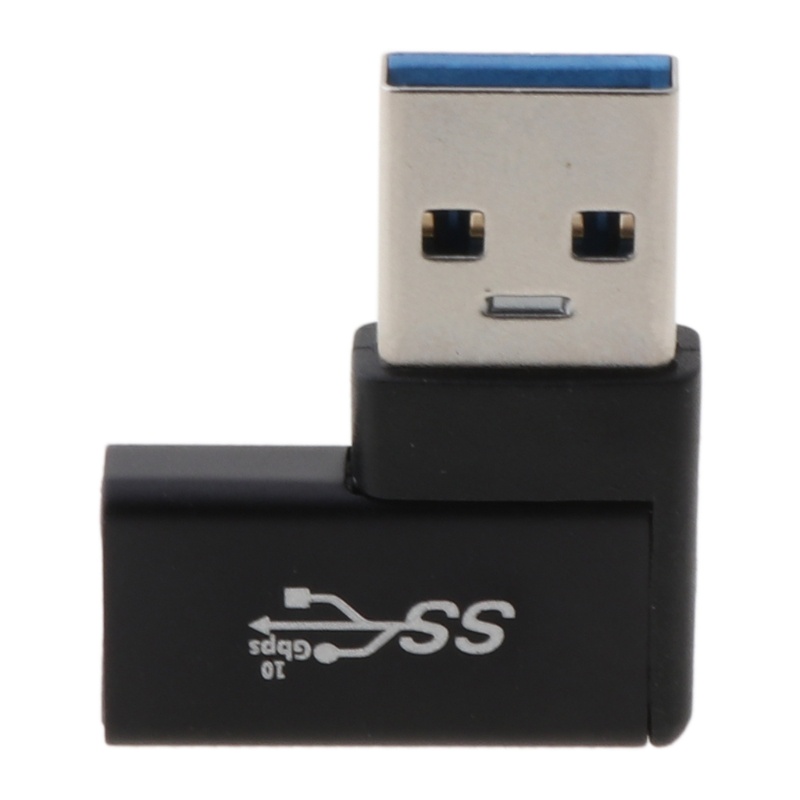 Vivi90° Sudut Kanan Usb3 0 Konverter Tipe C Female to Male Adapter USB-C Untuk Untuk Untuk Smart Phone Konektor Portable