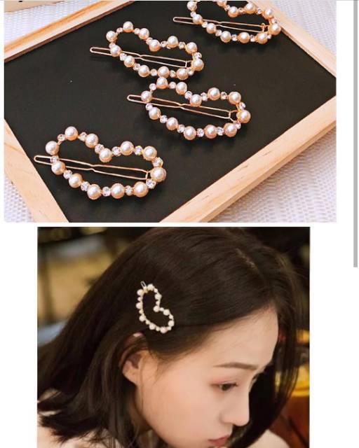 Jepit Korea Kekinian PREMIUM Hairpin Aksesoris Rambut Kekinian