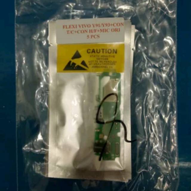 FLEXIBEL FLEXIBLE FLEKSIBEL VIVO Y91 Y93 Y95 Y93S Y90 CON CONNECTOR TC CAS CHARGER HF HANDFREE MIC ORIGINAL