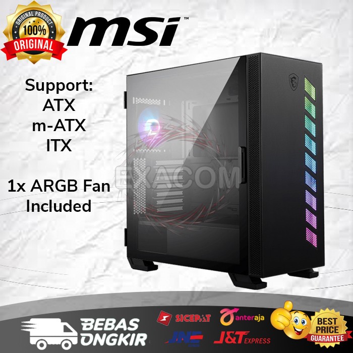 Jual Casing MSI MAG Vampiric 300R / Utility PC Case / Mid Tower PC Case ...