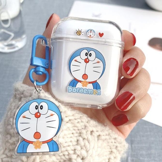 Airpods Case 1 2 3 Pro Doraemon Soft Case Transparent Casing Airpods