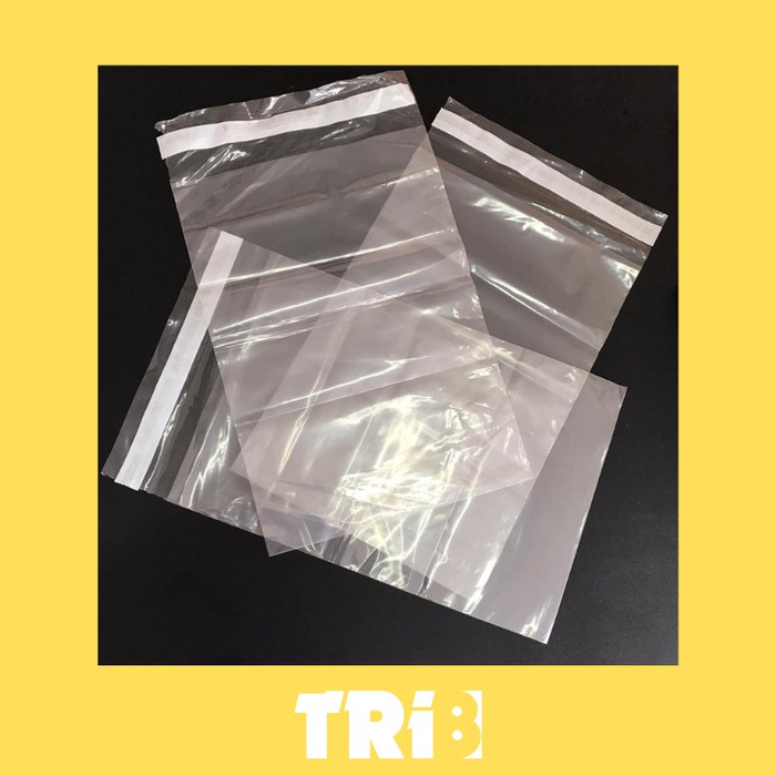 

TRANSPARAN POLYMAILER 21X30+5 CM AMPLOP PLASTIK BENING KURIR UKURAN A4