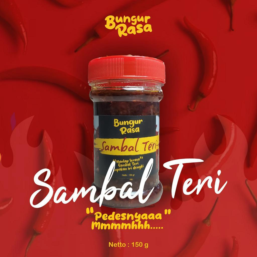 

Sambal Teri / Sambel Teri Pedas Spesial - BUNGUR RASA - 150 gram