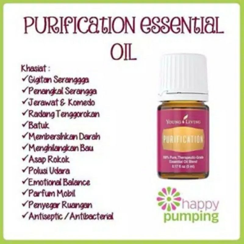 Young Living Purification Segel Ori 5ml Essential Oil Shopee Indonesia