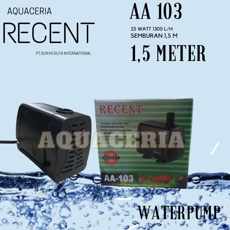 power head pompa celup air kolam ikan hias recent AA 103