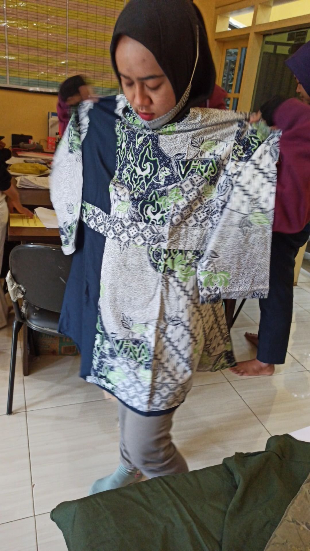 Baju Batik Wanita Modern Monalisa Genes M,l,xl,xxl Asli Pekalongan
