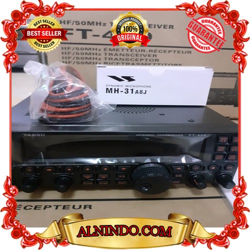 RIG SSB YAESU FT 450 MURAH ORIGINAL GARANSI RESMI