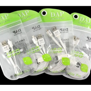 Kabel Data Android Kabel Charger Micro DAP ORIGINAL DM100 Kabel Casan V8 100cm 2.1A REAL