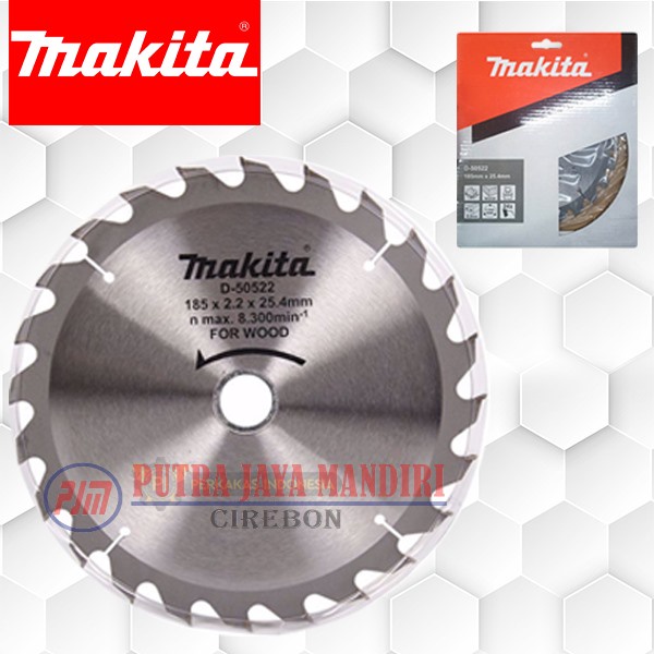 Makita Mata Circular Saw Blade 7 Inch X 24 T Mata Gergaji Circle Kayu