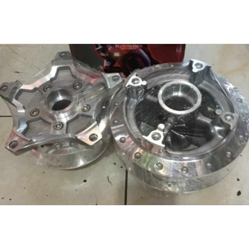 tromol set cb150r old cb150r new megapro mono shok double disc
