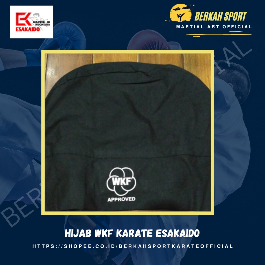 Hijab Karate WKF Esakaido
