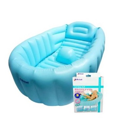 Richell Soft Baby Bath L Tempat Mandi Bayi Karet