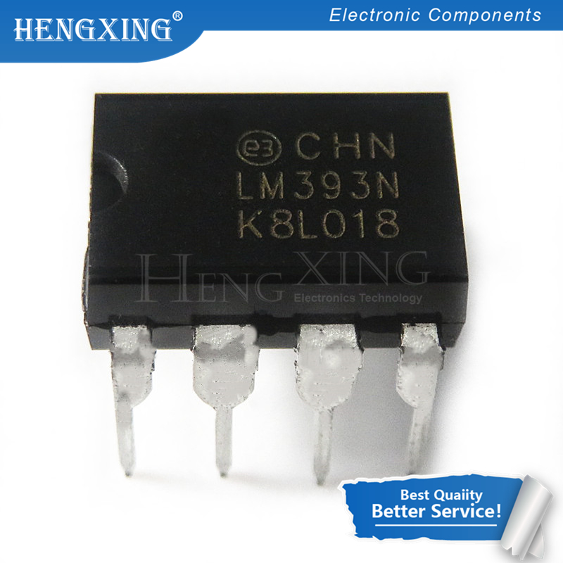 10pcs/lot LM393P LM393N LM393 393 DIP-8 In Stock