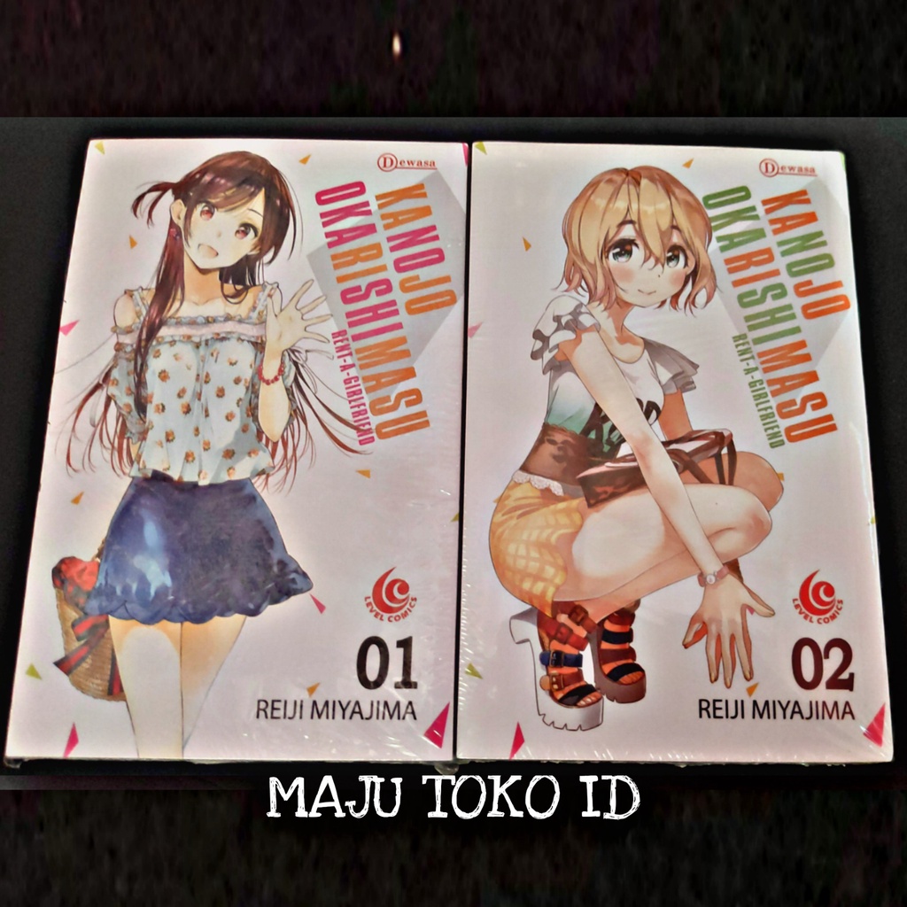 Komik Kanojo Okarishimasu Vol 1-2 SET (ORIGINAL & SEGEL)