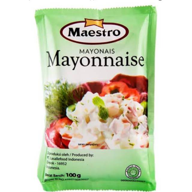 

Maestro Mayonaise Sachet 100gr