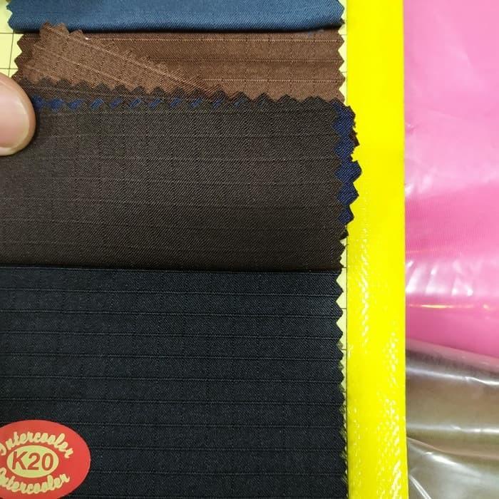 Seragam | Kain Ripstok Hitam Ripstop. Bahan Atasan Seragam