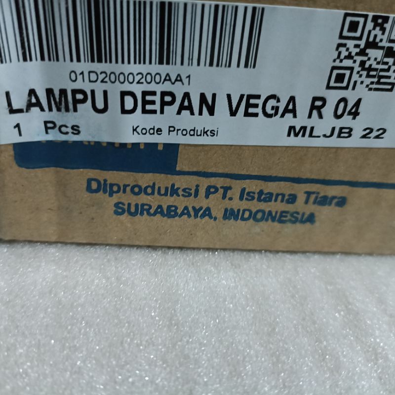 REFLEKTOR LAMPU DEPAN VEGA R 2004 IMITASI WIN