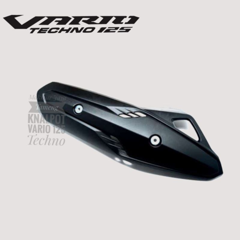 Cover Tutup Tameng Pelindung Knalpot Standar Honda Vario 125 Techno Injection Original Standar