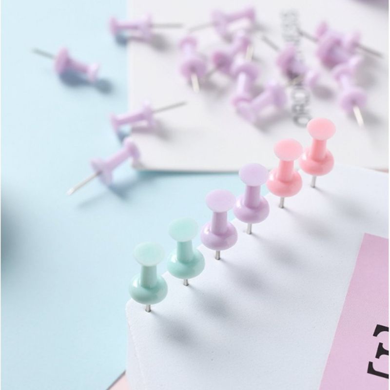 

Push Pin Paku Payung Pastel Macaron
