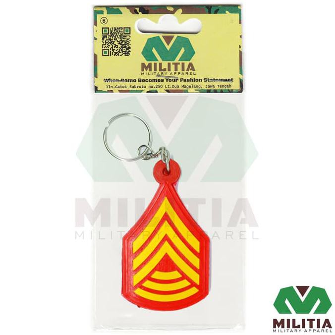 Gantungan Kunci Karet Sevron Taruna Akmil Taruna AKPOL