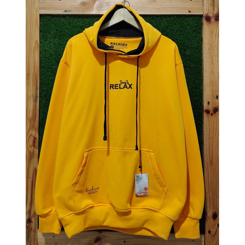 SWEATER HOODIE PRIA KUNING PREMIUM KACHIOS JAKET HOODIE JAKET HODI MUSATARD DISTRO MURAH SWITER HUDI BAHAN COTTON TEBAL GRAMSI 280 LEMBUT