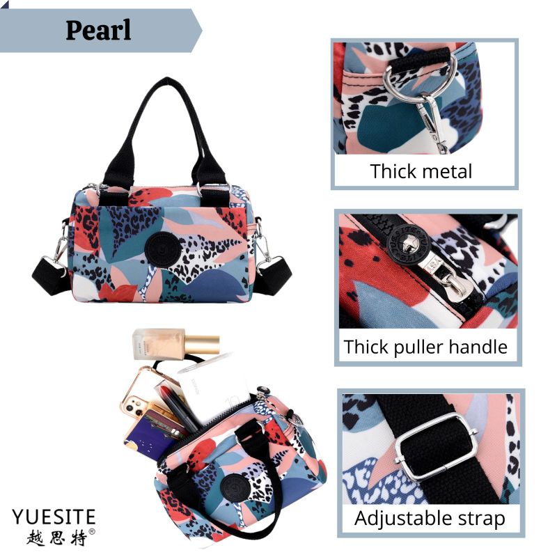 Tas selempang wanita small yuesite pearl crossbody cyutebags