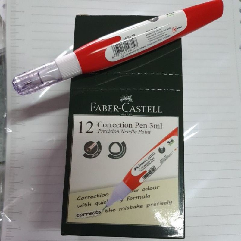 

tip ex correction pen 3 ml fabercastell