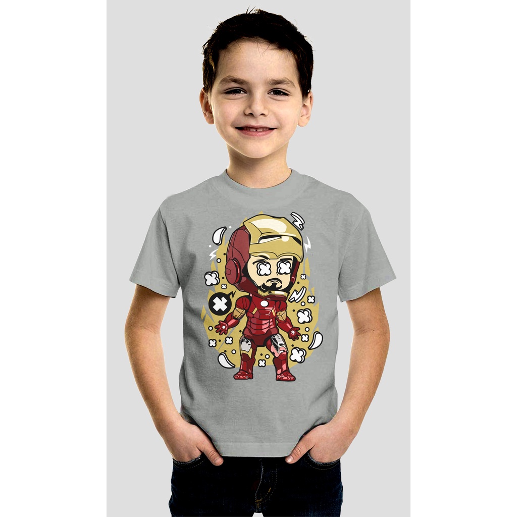 KAOS ANAK DISTRO IRON MAN MARVEL STUDIO