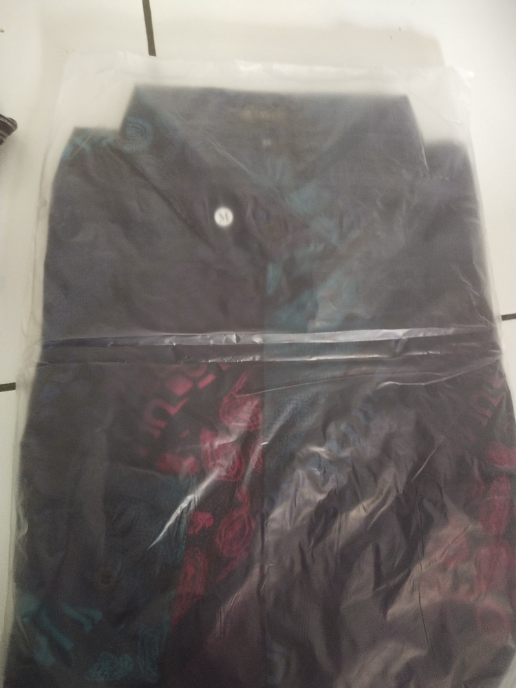 Maciku Store Kemeja Batik Songket Pria Lengan Panjang Baju Batik Print Premium Quality